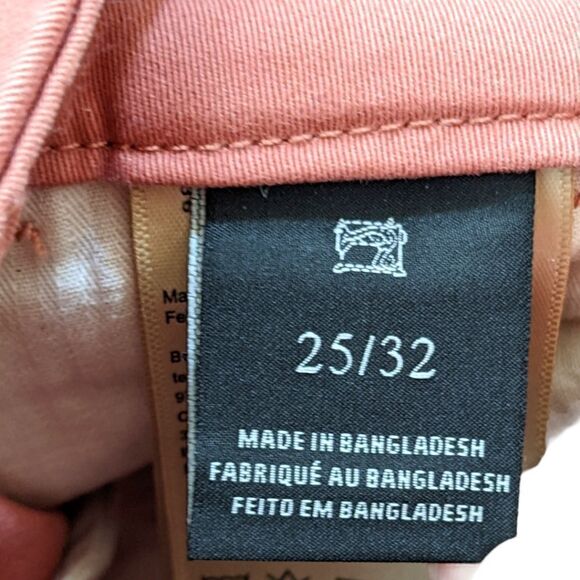 Scotch & Soda Maison Scotch Coral Slim Chino Pants Size 25/32 - Picture 6 of 7